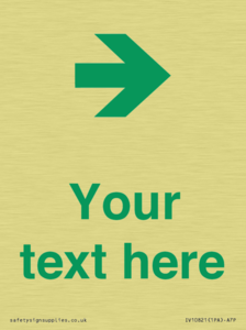 Custom Safe Condition inverse: Green right arrow